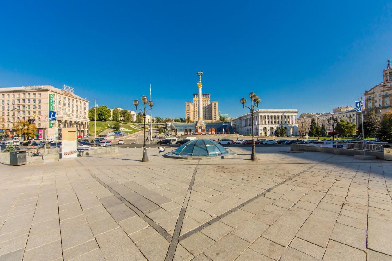 Однокімнатні Апартаменти На Майдані, Дистанційне Заселення 24Х7 Kiev Exterior foto